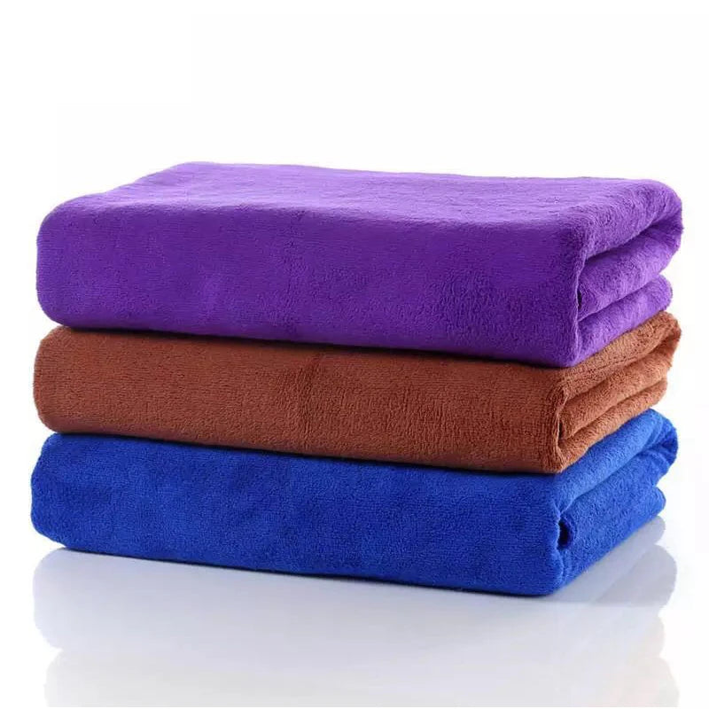 160*60cm 1pcs Car Wash Towel Car Microfiber Towel Hemming Car Care Detailing Wash Cleaning Drying Cloth