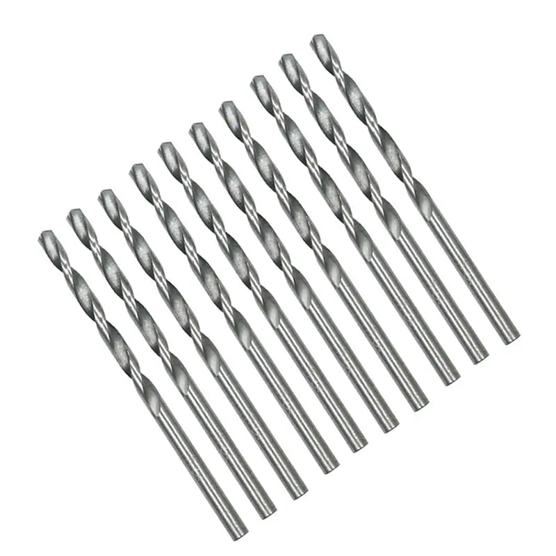 50pcs/lot Drill Bits For Metal Wood Working HSS Steel Straight Shank 1-3mm Twist Drill Bit Power Tools Wholesale