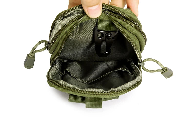 EDC Bag Tactical Gear Military small Waist Bag nylon Molle Pouch Waterproof Bag Fanny Pack For Phone X Case Hunting Bags