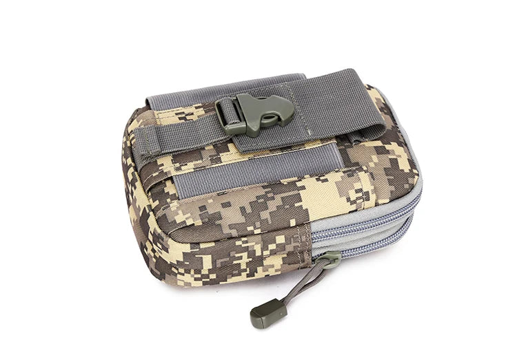 EDC Bag Tactical Gear Military small Waist Bag nylon Molle Pouch Waterproof Bag Fanny Pack For Phone X Case Hunting Bags