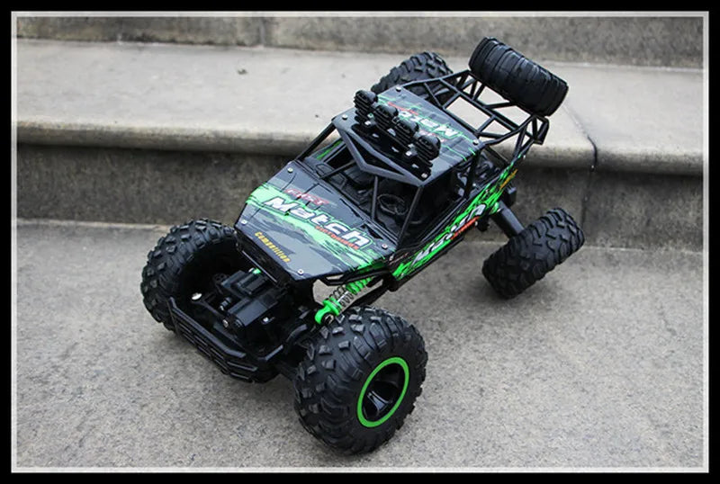 ZWN 1:12 / 1:16 4WD RC Car With Led Lights 2.4G Radio Remote Control Cars Buggy Off-Road Control Trucks Boys Toys for Children