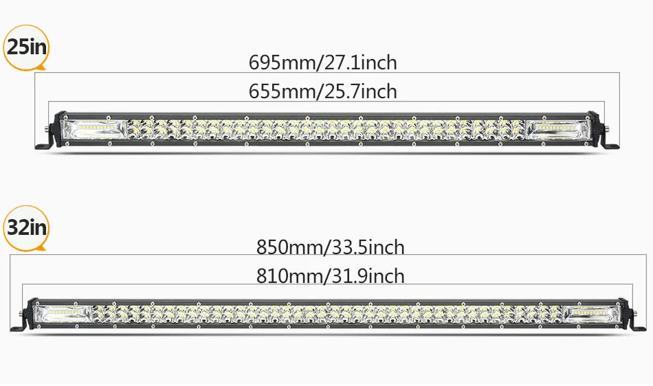 Tripcraft Ultra-Slim 120W 180W 240W 300W 4x4 led bar for Car Tractor UAZ Offroad 4WD ATV Truck Car accessories for vehicles