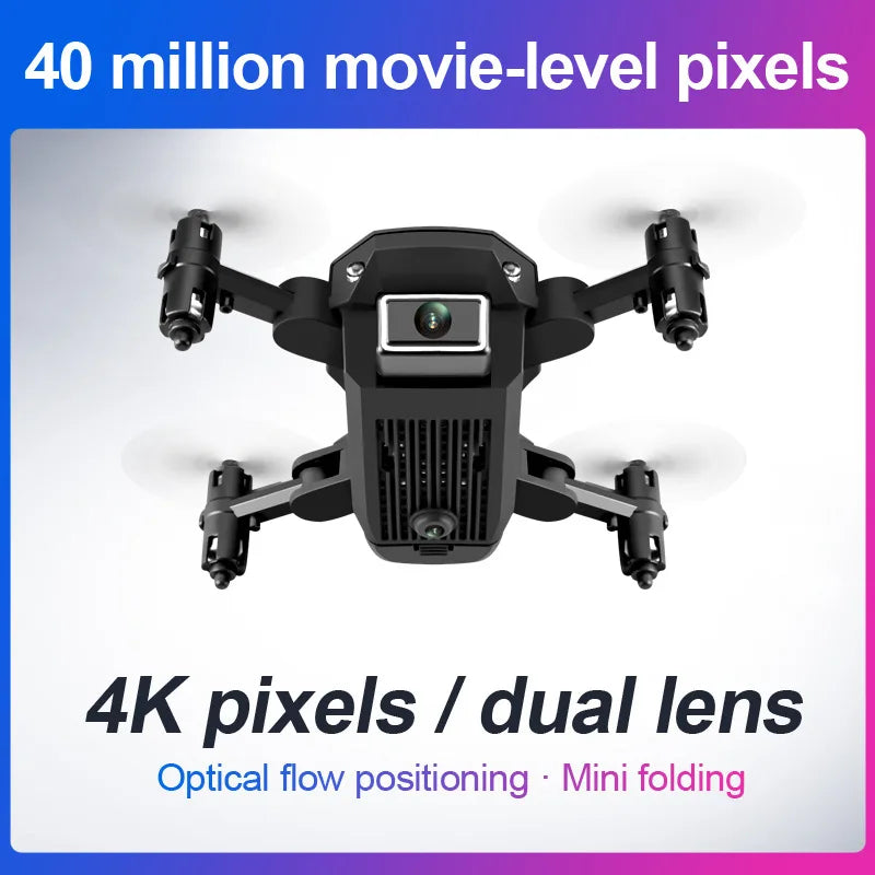 Gps Drone 4K 1080P HD Camera WiFi Fpv Air Pressure Altitude Hold Black And Gray Foldable Quadcopter RC Dron Toy Baby Doll