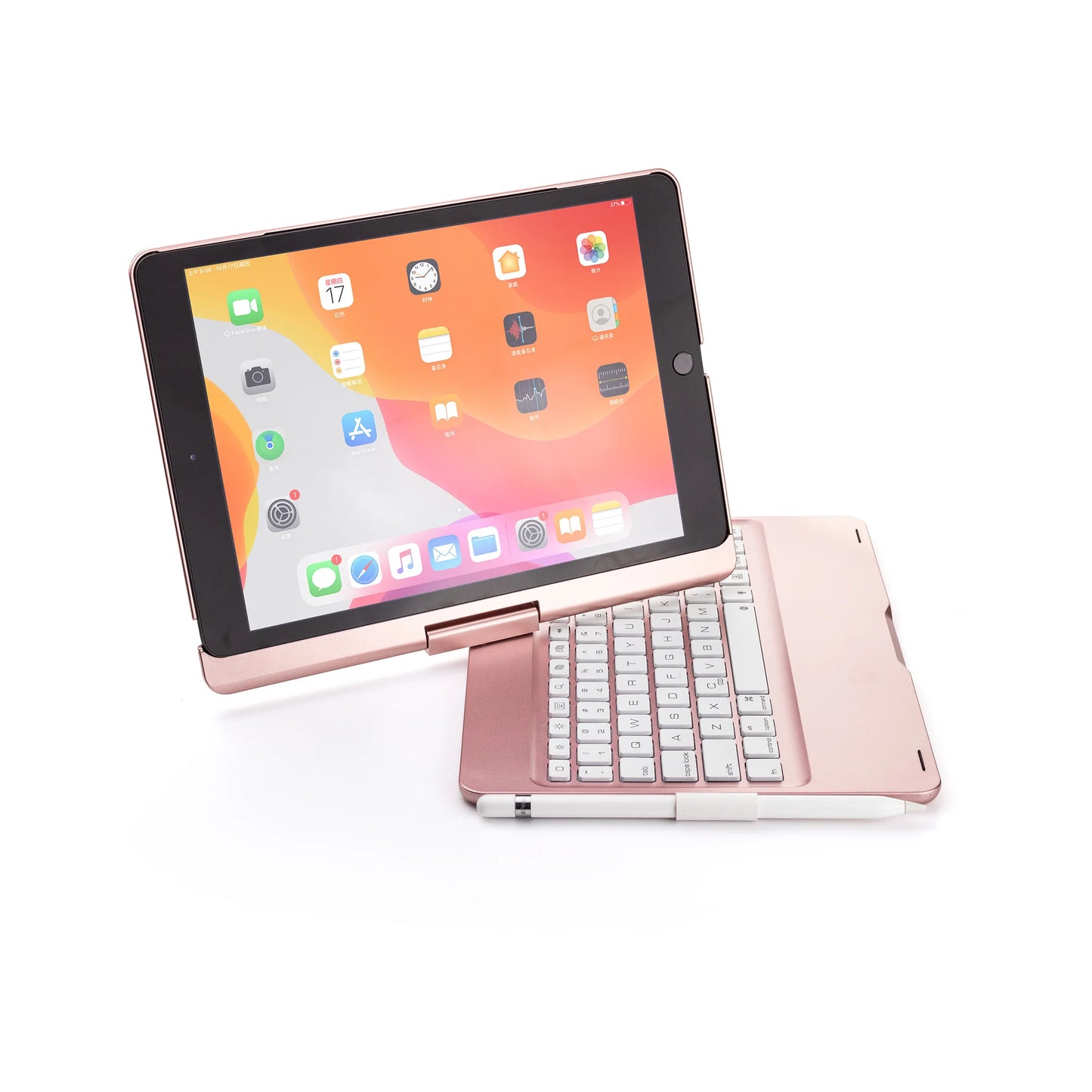 Wireless Bluetooth Keyboard Cover for ipad pro11‘’ new ipad pro11‘’ Ultra thin light-emitting 360rotate Ultra thin keyboard case