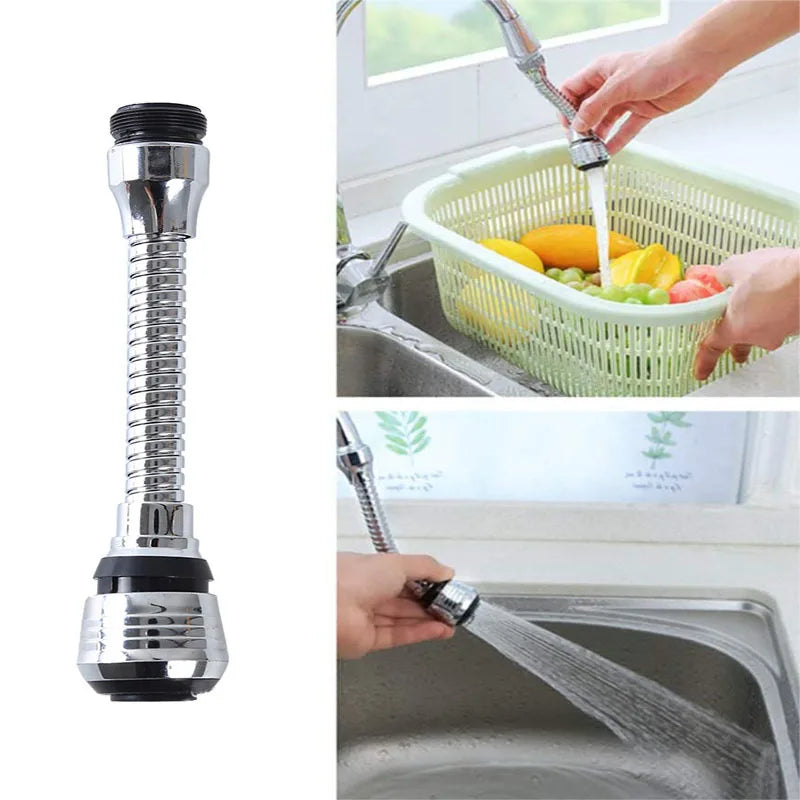 Faucet Bubbler 360 Degree Kitchen Faucet Aerator Water Saving High Pressure  Nozzle Tap Adapter Adjustable Water Filter Diffuser