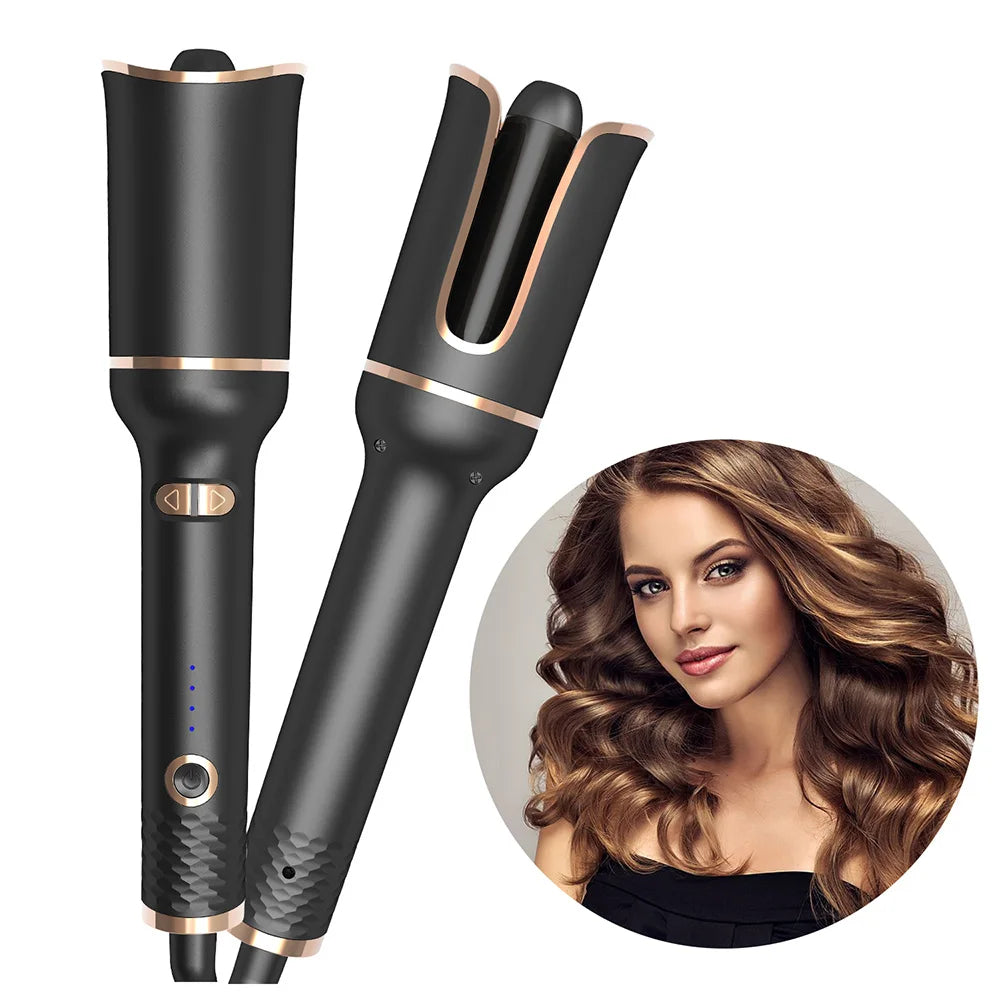 Auto Rotating Ceramic Hair Curler Automatic Curling Iron Styling Tool Hair Iron Curling Wand Air Spin and Curl Curler Hair Waver