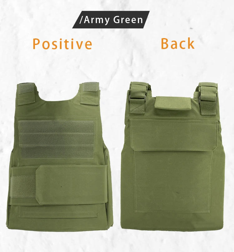 Tactical Vest Men Hunting Vest Plate Military Gear Airsoft Paintball Game Body Armor 4 Colors