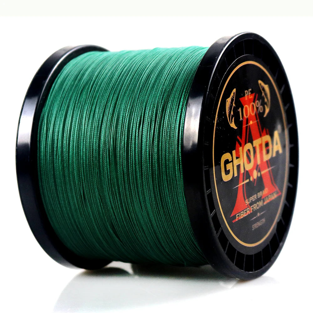 Ghotda 8X Super Strong Braided Fishing Line Multicolor Multifilament Carp Fishing Line 1000m-300m Fishing Gear