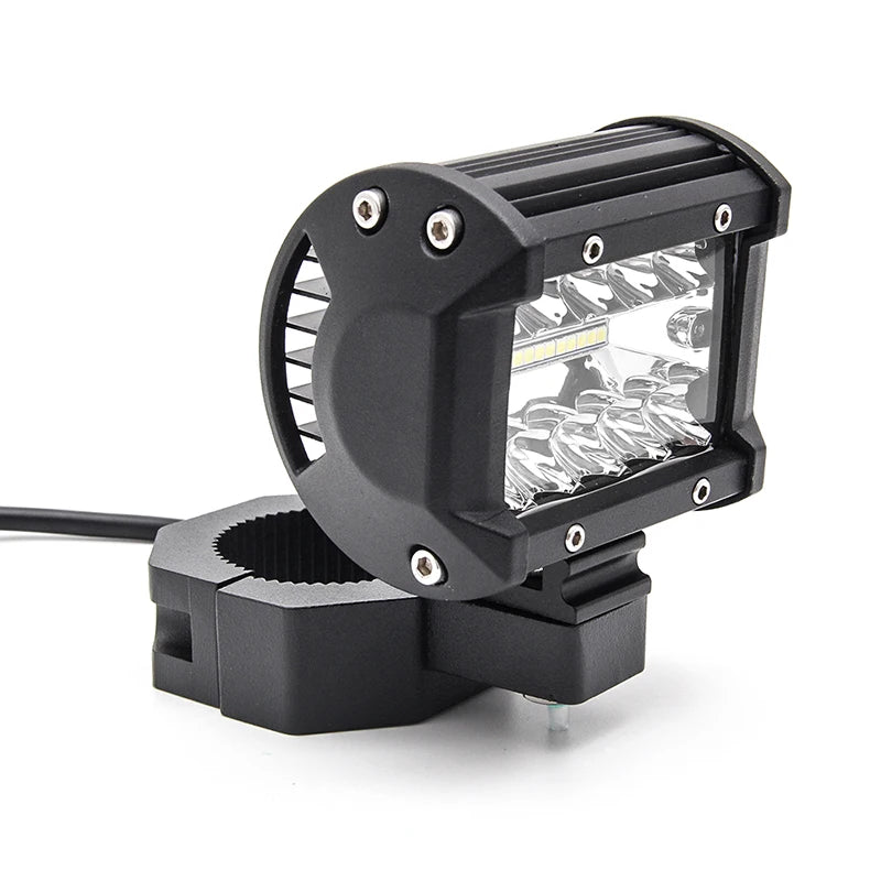 Led Work Light Headlight Bracket Mount Tube Clamp Off-road Vehicles Cars Trucks Boats Auto Accessories Led Bar Holder