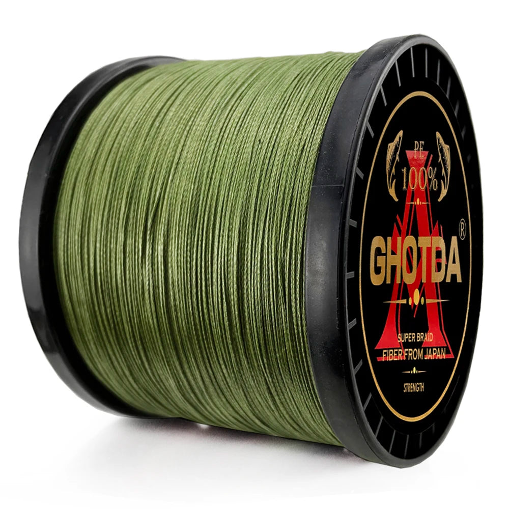 Ghotda 8X Super Strong Braided Fishing Line Multicolor Multifilament Carp Fishing Line 1000m-300m Fishing Gear