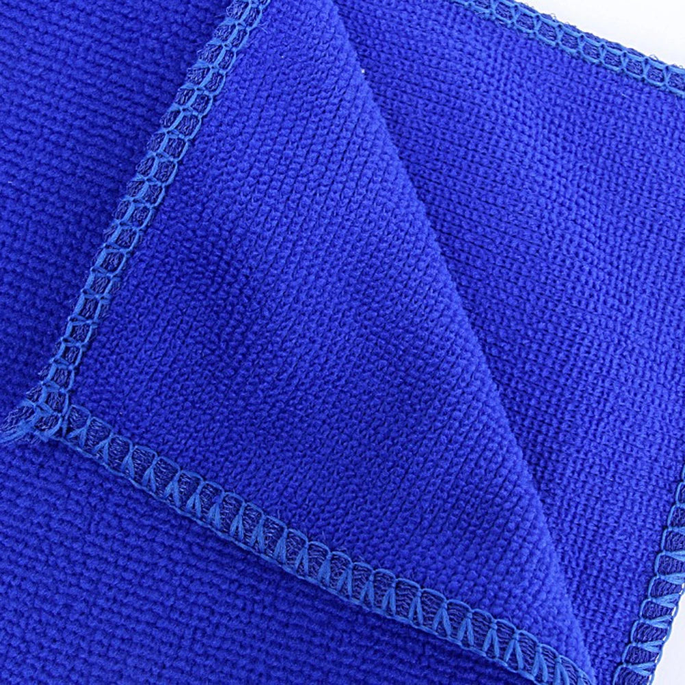 Auto SUV Soft Microfiber Absorbent Towel Car Detailing Wash Cleaning Cloth Blue Portable Washing Tools Universal Car Accessories