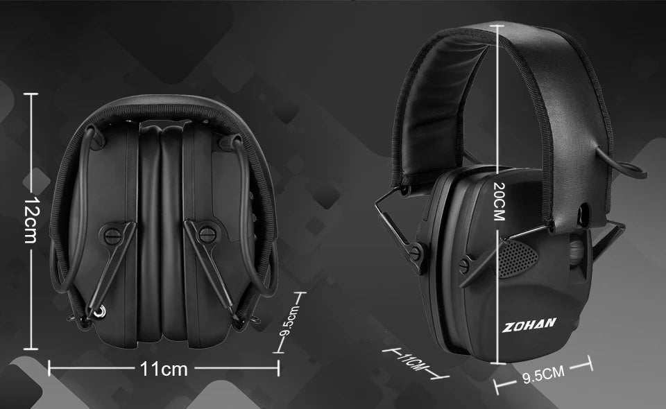 Electronic Shooting earmuffs Tactical headset Ear Protection Anti-noise Ear muff for Hunting Ear Defender Sound Amplification