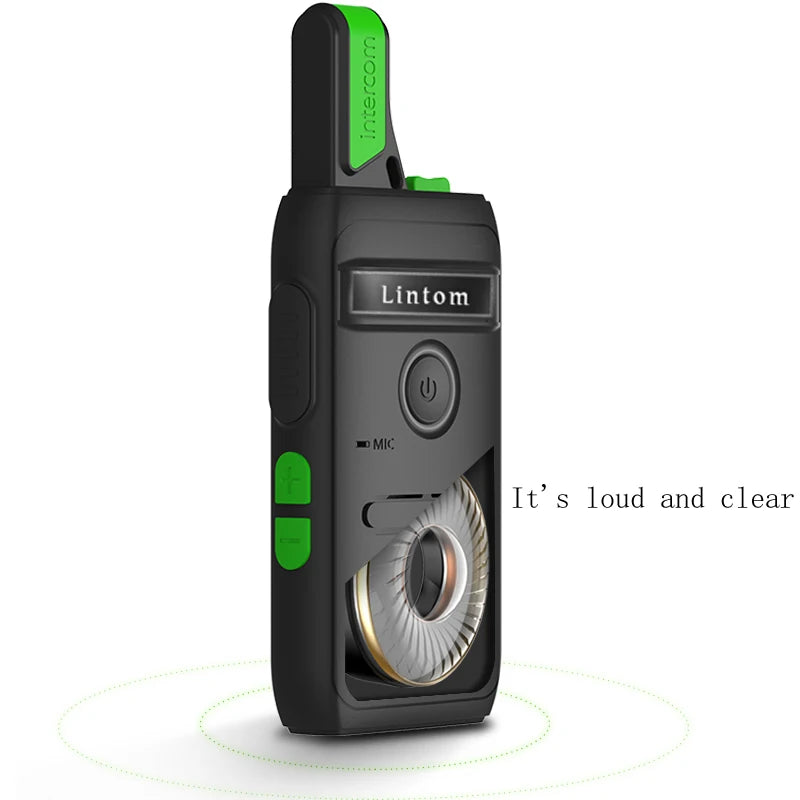 2024 Rechargeable Long Range Two-Way Radios Walkie Talkies  2pcs  Li-ion Battery and Charger  Pация