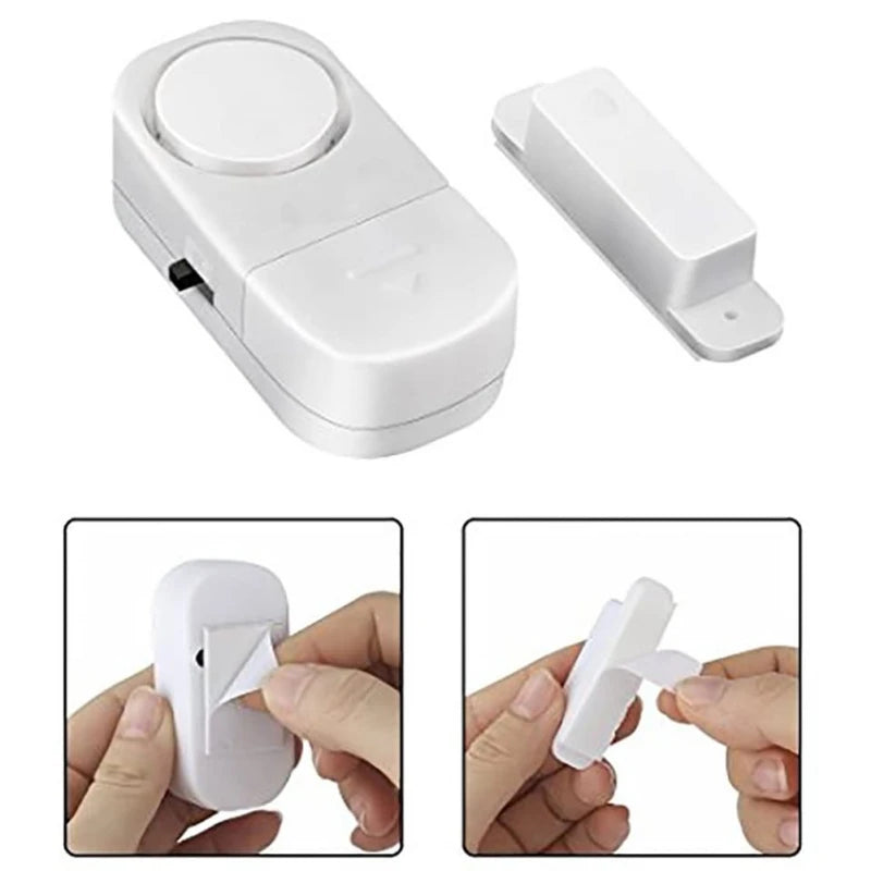 Door Magnetic Sensors Wireless Door Detector Window Sensor For  Home Security Detector Alarm System Home Safty Accessories