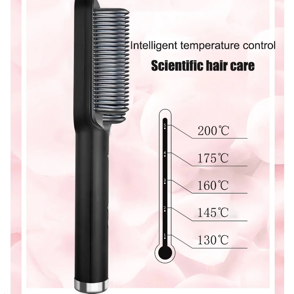 Kemei Electric Hot Air Brush 2 In 1 Hair Dryer Brush Hair Curlers Brush Professional Hairdryer Hairbrush Travel Blow Dryer Comb