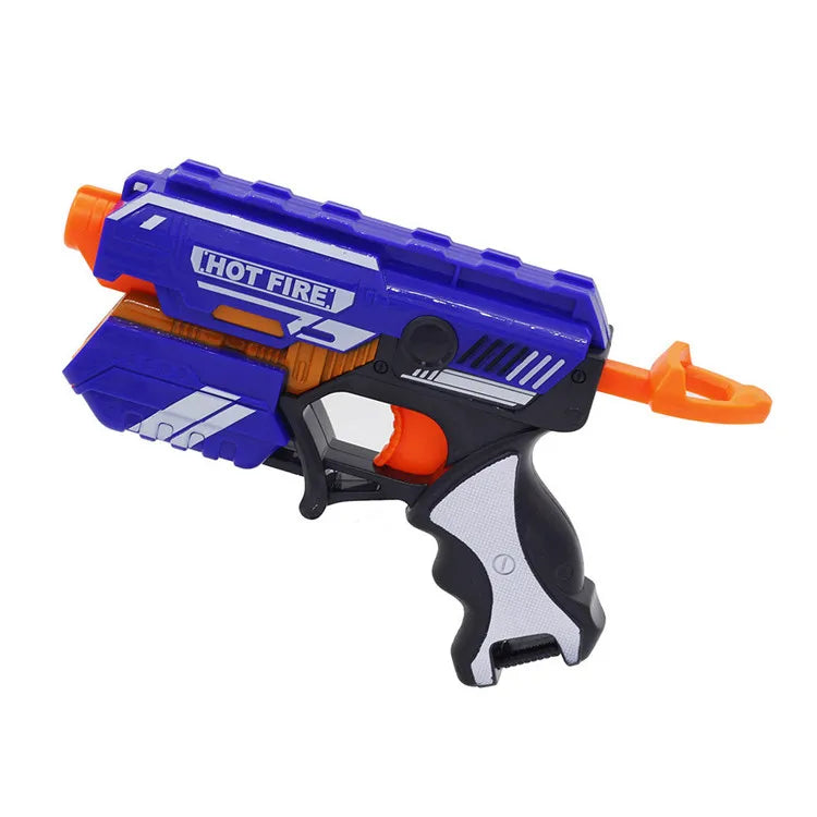 Children's Manual Soft Bullets Plastic Toy Gun Kits For Nerf Darts Toy Pistol Gun Long Range Dart Blaster Kids Toys Xmas Gift