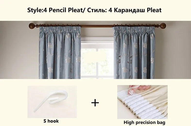 Pink Blackout Curtains for Living Room Cotton Linen Modern Curtains for Girls Bedroom Shading Window Drapes Custom Home Decor