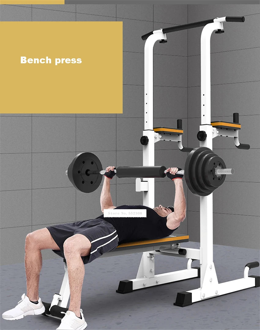 Comprehensive Training Horizontal Parallel Bars Home Gym Barbell Stand Bench Press Dumbbell Stool Inetgrated Training Machine