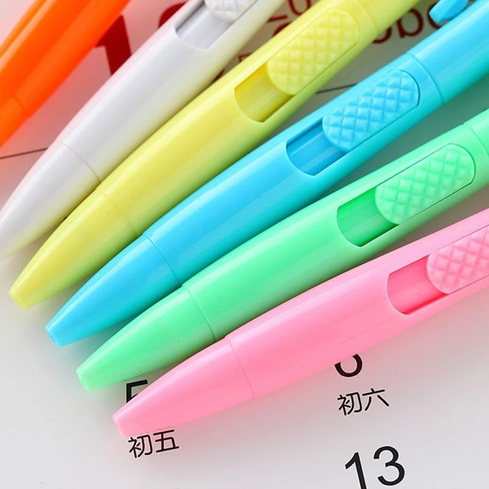 Digital Watch Ballpoint Pen Electronic Clock Student Stationary School Supplies