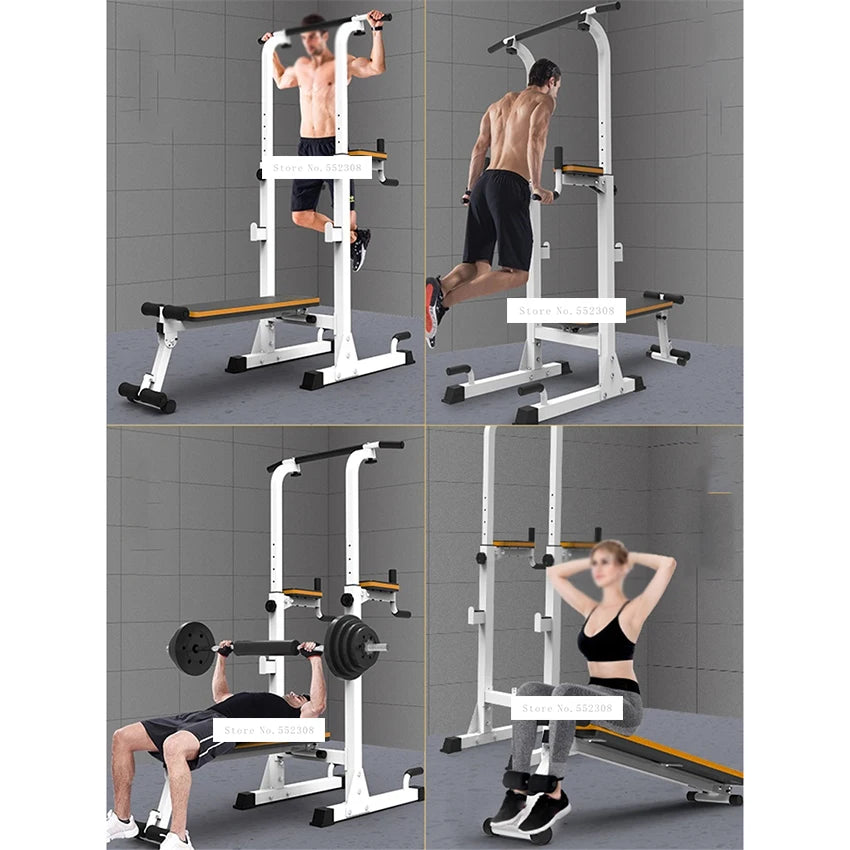 Comprehensive Training Horizontal Parallel Bars Home Gym Barbell Stand Bench Press Dumbbell Stool Inetgrated Training Machine