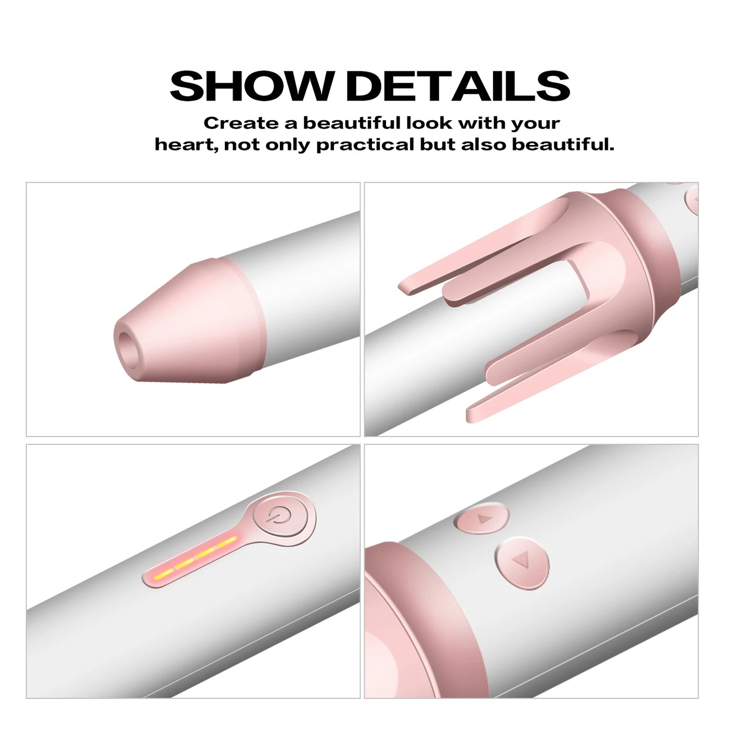 Automatic Hair Curler Auto Hair Curling Iron Ceramic Rotating Air Curler Air Spin Wand Styler Curl Machine Magic Hair Curler