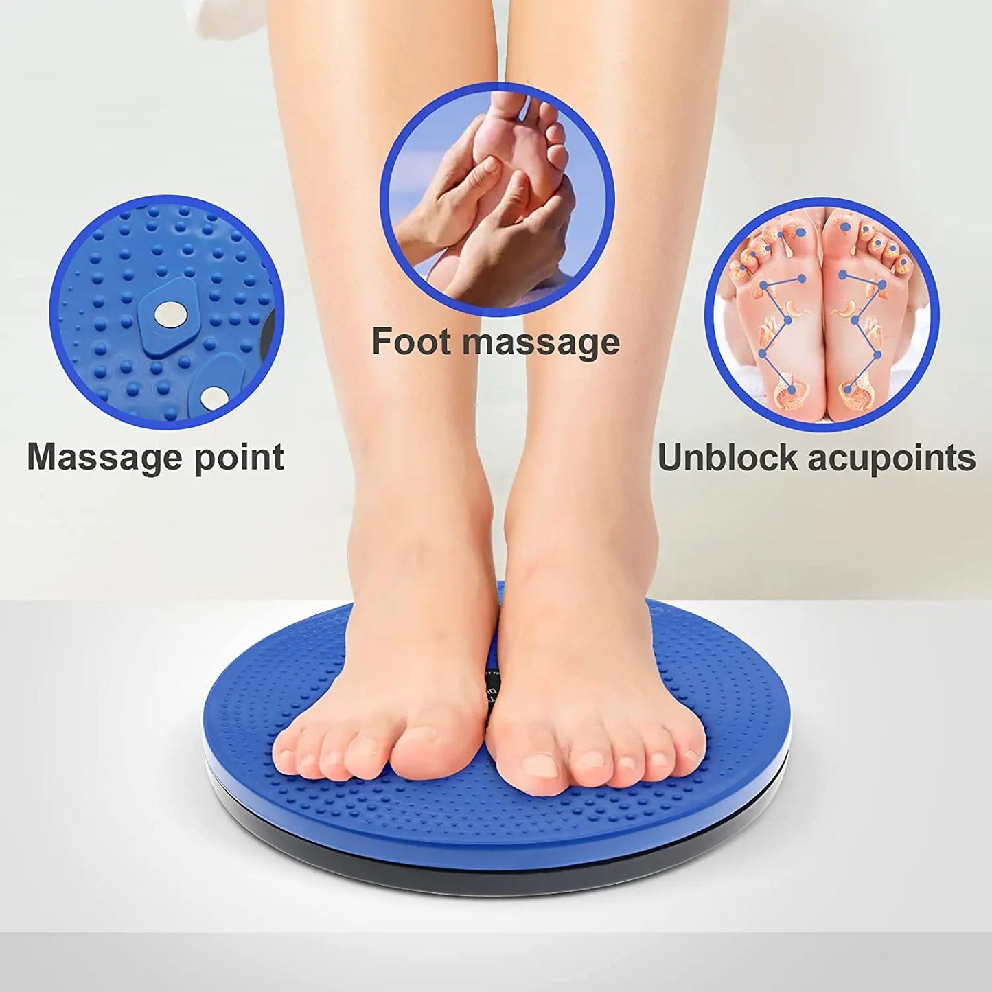 Waist Twisting Disc Balance Board Fitness Equipment for Home Body Aerobic Rotating Sports Magnetic MassagePlate Exercise Wobble