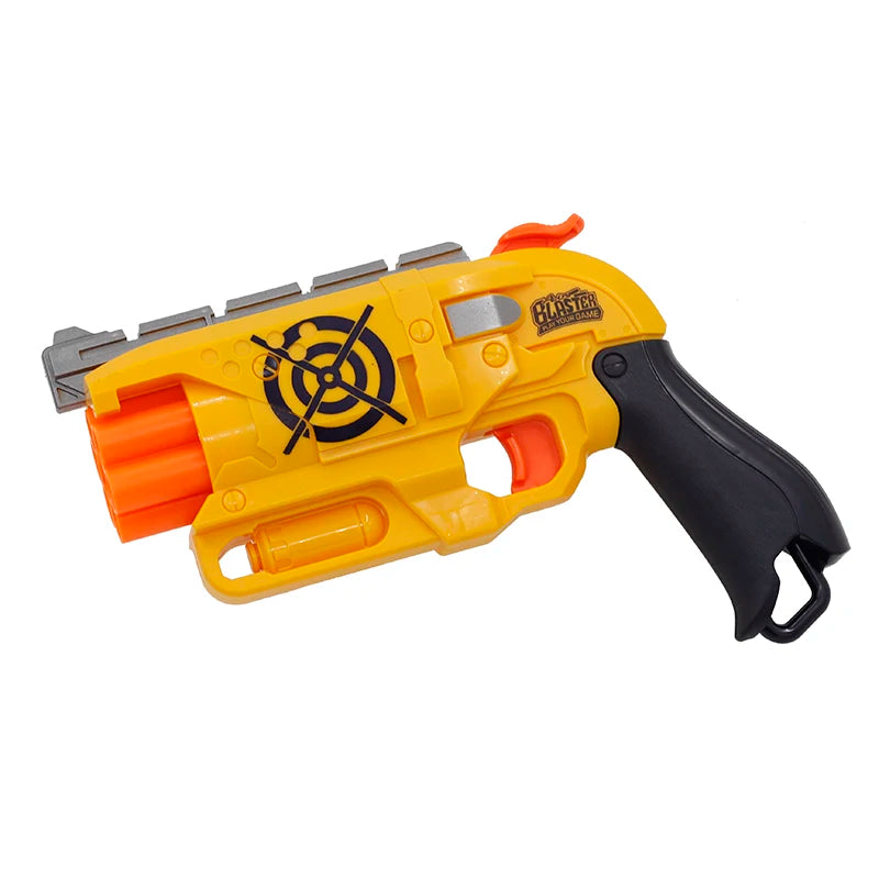 New Arrival Manual 6-Shot Revolver Soft Bullet Gun Suit for Nerf Bullets Toy Pistol Gun Dart Blaster Toys for Children