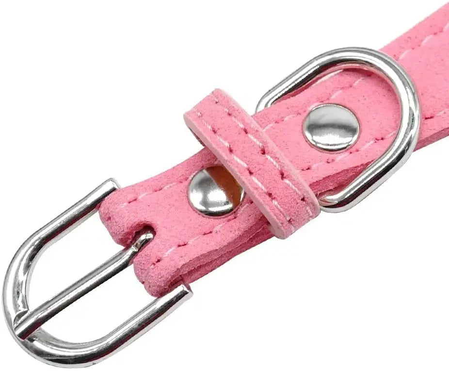 Pet Harness Leash With Rhinestone Bling Crystal Adjustable Chest Strap Soft Suede Bow Leather High Quality Drop Shipping