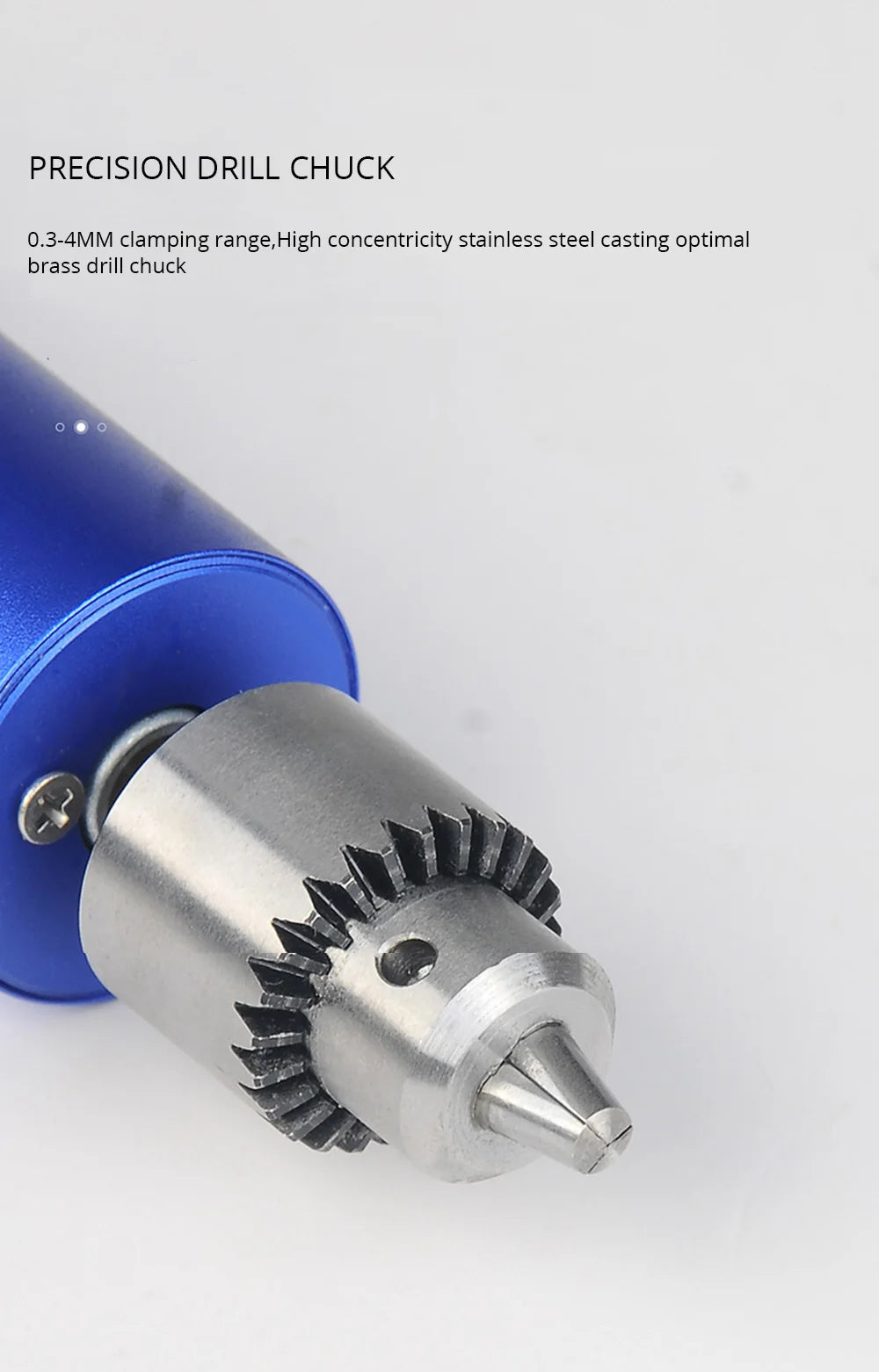 Brushless Mini Electric Drill Variable Speed Electric Grinder Engraving Cutting Polishing Drilling Power DIY Tool 385 Motor