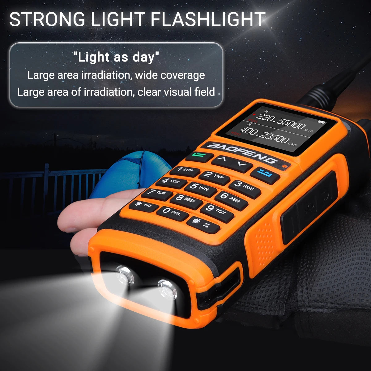 Baofeng UV-17 Pro V2 Wireless Copy Frequency Tri Band Waterproof Powerful Walkie Talkie Long Range UV-5R UV S9 Two Way Radio