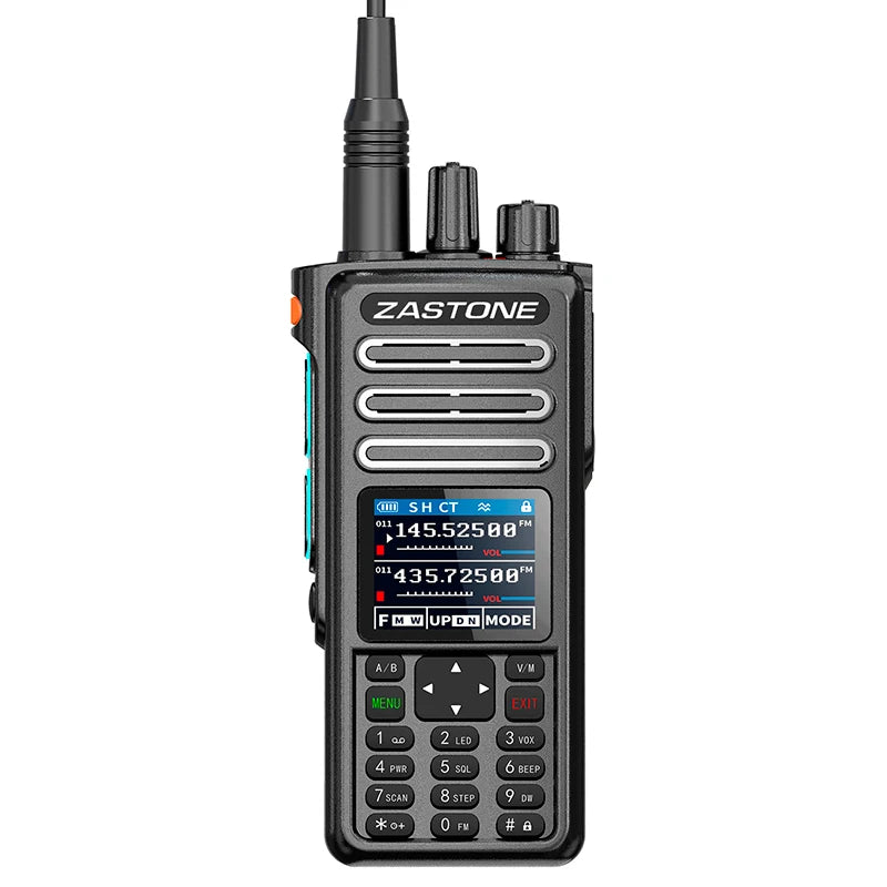 ZASTONE M9 10W Walkie Talkie Ham Amateur 2 Way Radio AM Air Aviation Band High Power Walkie-Talkie CTCSS FM Radio