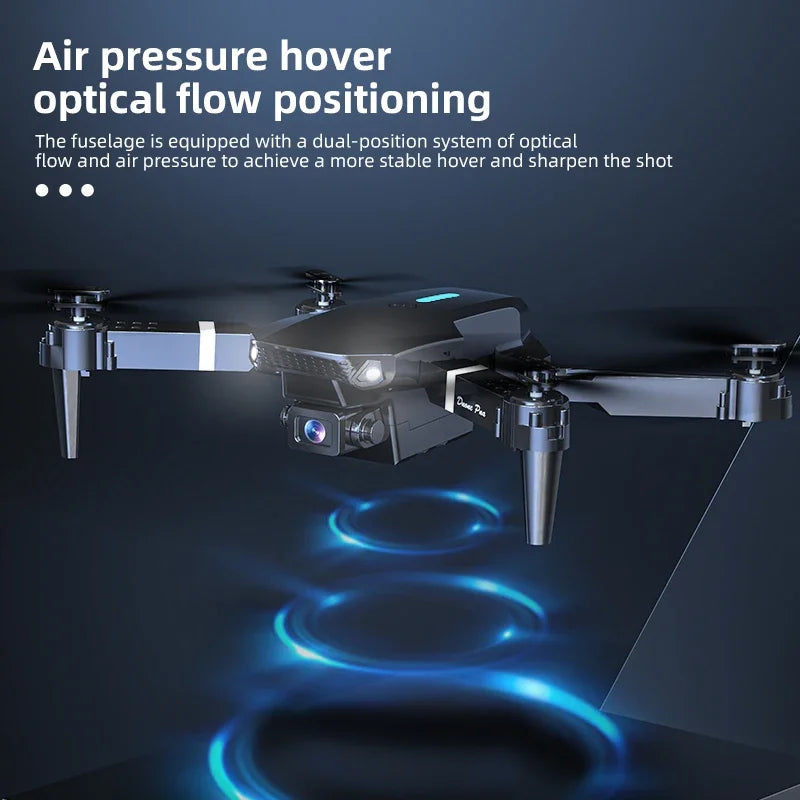 NEW E88Pro Drone 4K HD WiFi FPV OA Brushless Optical Flow Foldable RC Quadrotor Helicopter Camera-free Gift Toy Travel Essential