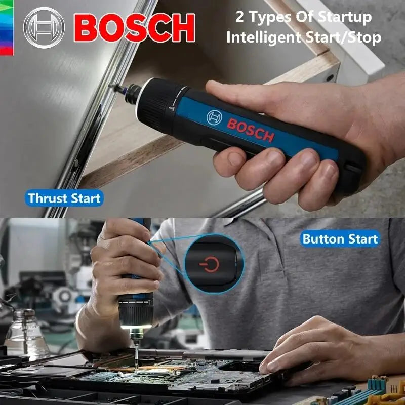 BOSCH GO3 3.6V Rechargeable Screwdriver New Model Brushless Cordless Multifunctional Home Industrial Technician Mini Power Tools