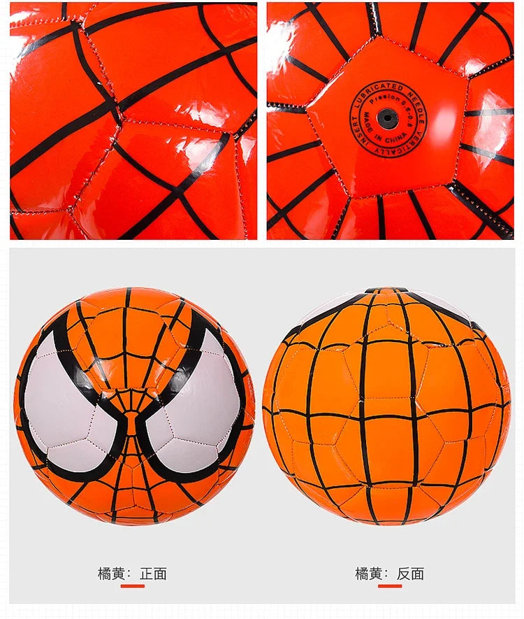 Disney Spider-Man kids Football Ball SpiderMan Student Football Campus Training Game PVC Football Children's Birthday Gift Toys