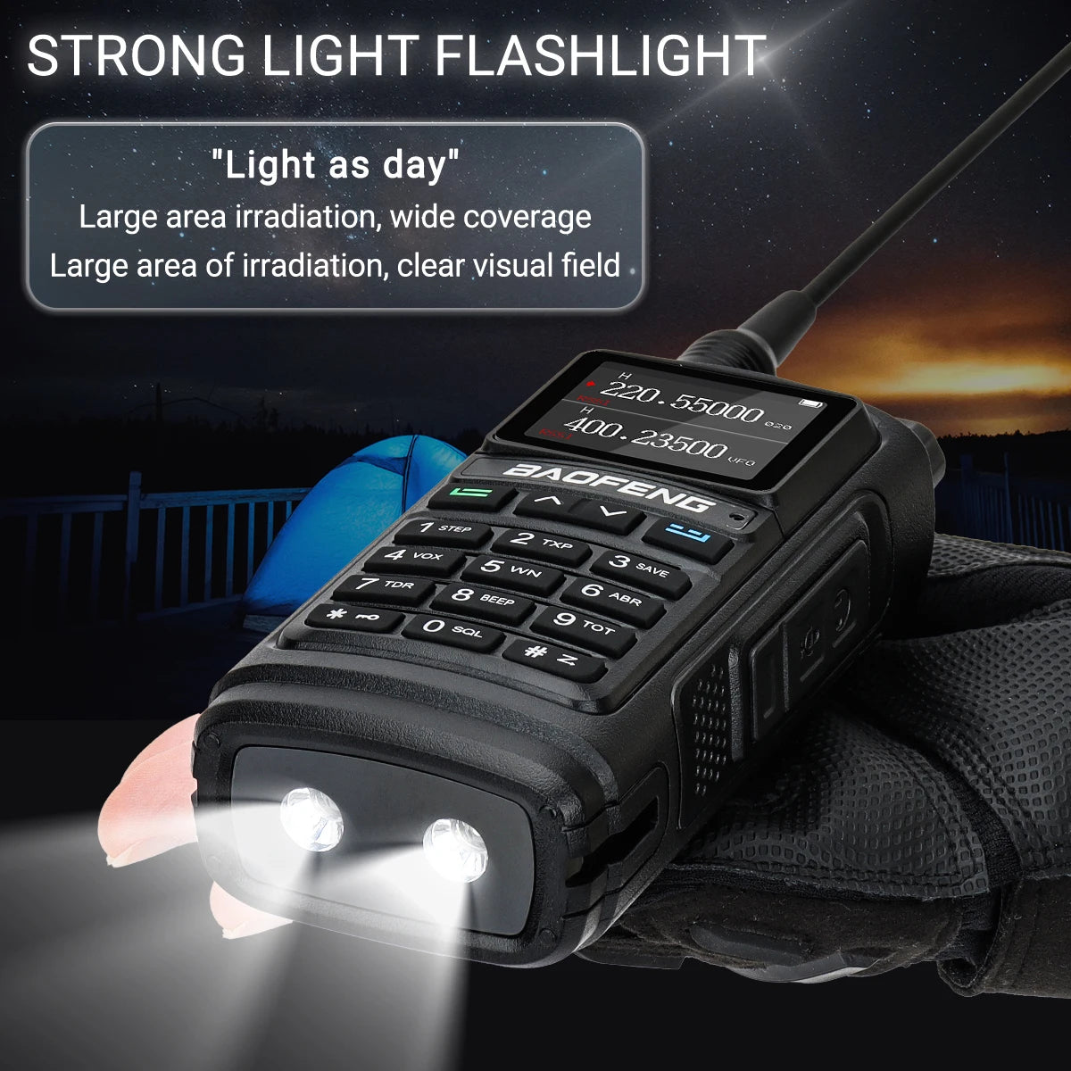 Baofeng UV-17 Pro V2 Wireless Copy Frequency Tri Band Waterproof Powerful Walkie Talkie Long Range UV-5R UV S9 Two Way Radio