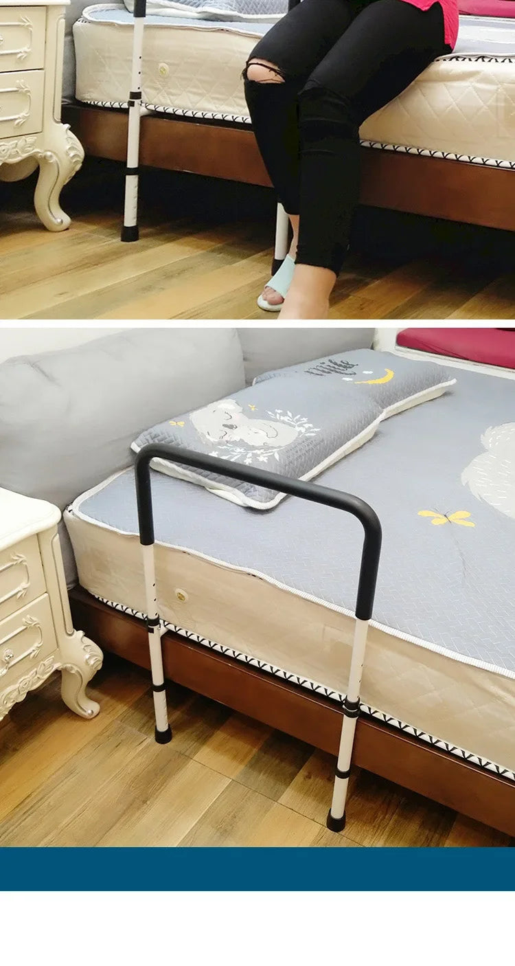 Manufacturers wholesale elderly anti-fall safety guardrail, assisting the disabled to get up nursing bed railing