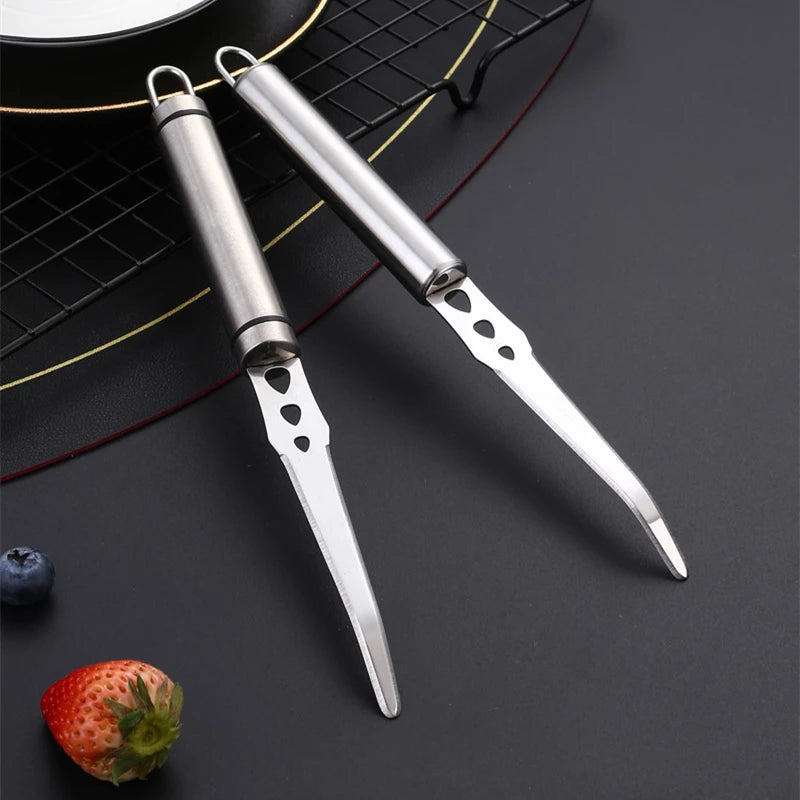 1 PC Stainless Steel Orange Peeler Manual Lemon Fruits Citrus Cutter Practical Peeling Knife Kitchen Vegetable Tools Gadgets