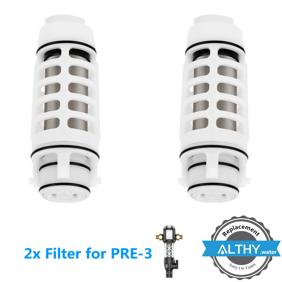 Backwash Water Filter Replacement For ALTHY PRE1 / PRE2 / PRE3 / PRE4 / AUTO2 Central Prefilter System Stainless Steel Mesh