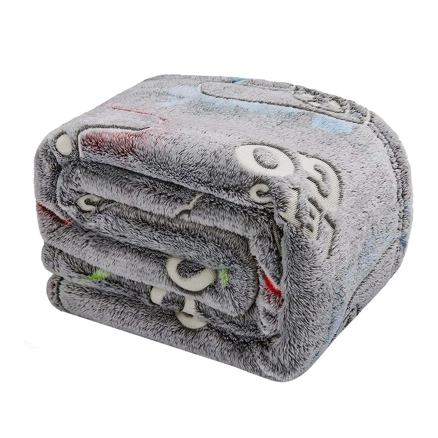 Jekeno Glow In The Dark Gaming Blanket Gamer Warm Throw Blankets for Women Blankets Size Warm for Winter Fleece Couch Blanket