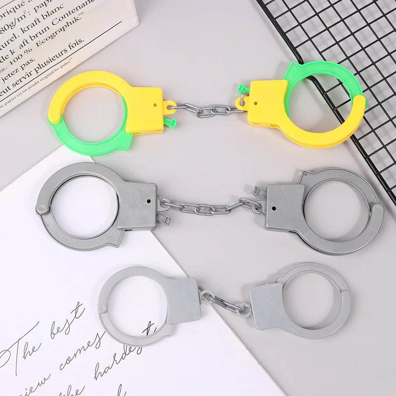 Funny toys Halloween Party Plastic Handcuffs Fidgets For Kids Sensory Toys Stress Toys For Adults Stress Relief Toy