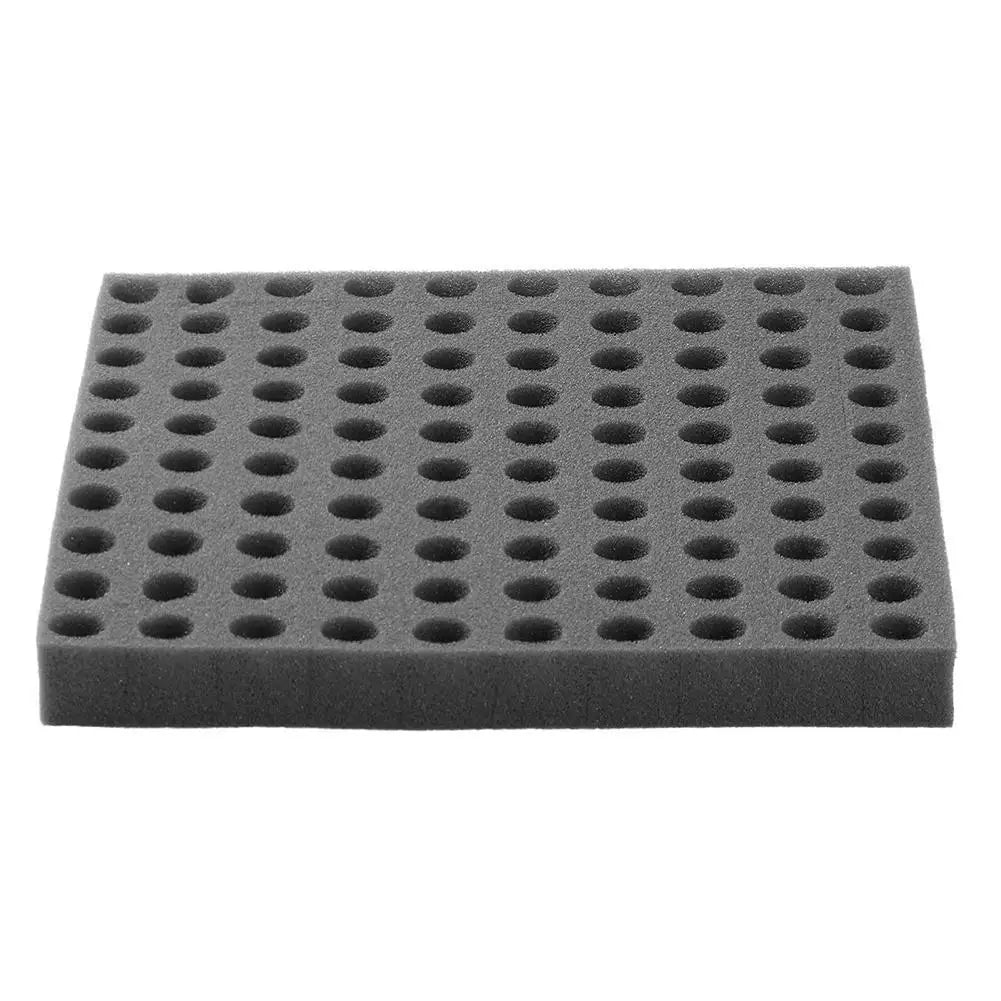 100pcs Slot Foam Hole Sponge Hydroponic Seedling Cultivation Vegetable Hollow Cross Soilless Sponge Block Garden Accessories