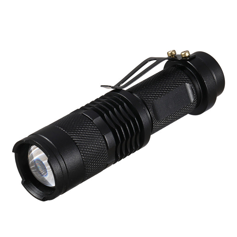 300Lumens 7W Waterproof Lanterna Zoomable Led Flashlight Red Light Torch 3Mode Penlight Portable Led Lights for AA/14500 battery