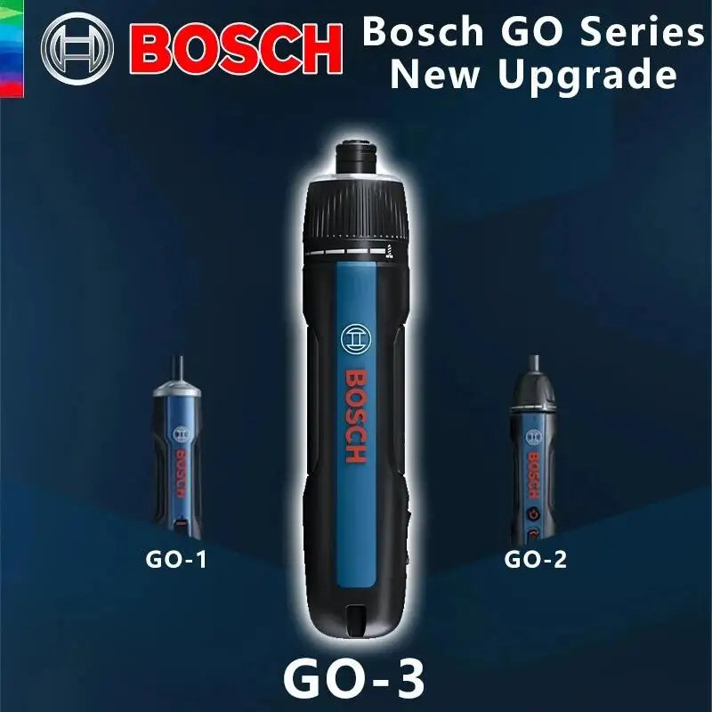 BOSCH GO3 3.6V Rechargeable Screwdriver New Model Brushless Cordless Multifunctional Home Industrial Technician Mini Power Tools