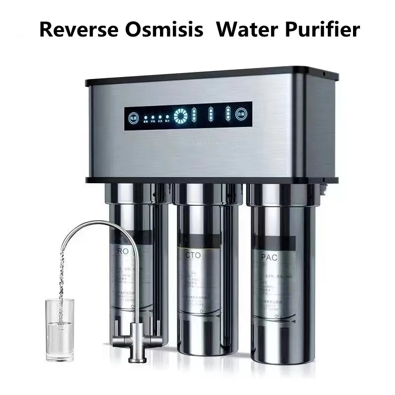 2022 New 400/600GPD Home Office Direct Drinking Water Purifier Ro System Stainless Steel Reverse Osmosis Water Filter System