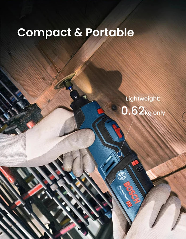 Bosch GRO 12V-35 Cordless Grinder 12V Electric Rotary Multi-Purpose Tool for Engraving Sanding Polishing Drilling Power Tools