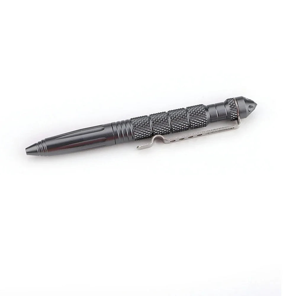 Military Tactical Pen Multifunction Aluminum Alloy Emergency Glass Breaker Pen Outdoor Camping Security Survival Tools