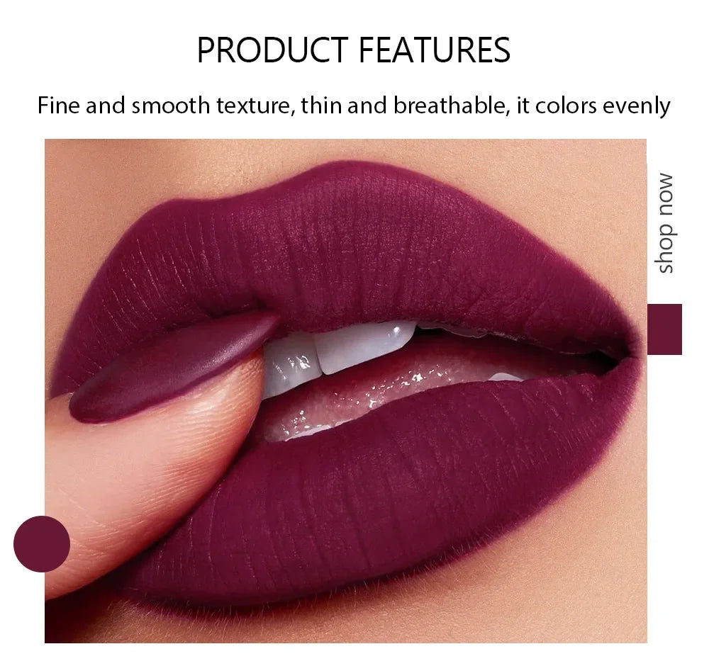 5 in 1 Lipstick Set Lightweight Matte Velvet Long Lasting Combination Lipstick Nourish Moisturizing Professional Lip Makeup