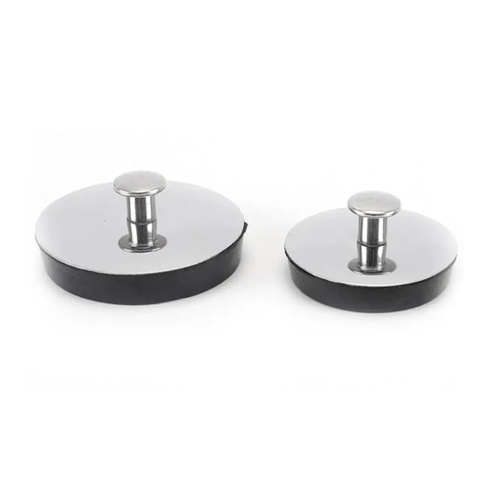 1Pcs Stainless Steel Bath Plug Rubber Kitchen Bathroom Accessory Drain Stopper Water Easy to Use Bath Tub Caps