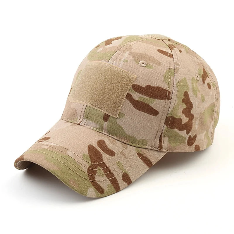 Outdoor Sport Snap back Caps Camouflage Hat Simplicity Tactical Camo Hunting Cap Hat For Men Adult Cap