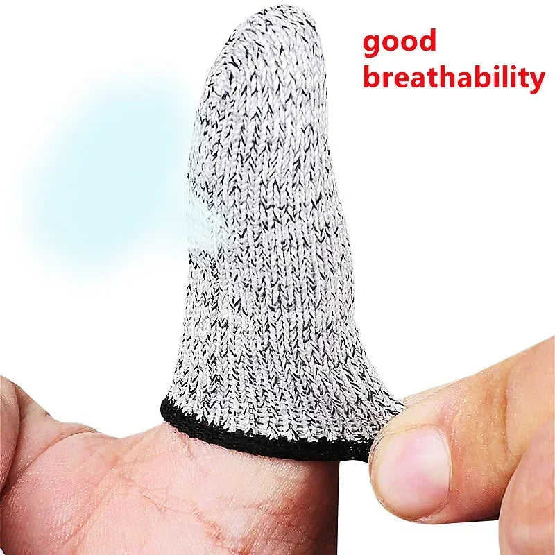 Anti-Cut Finger Cover Finger Protector Sleeve Level 5 High-strength Safety Anti Cut Fingertip Gloves Kitchen Tools